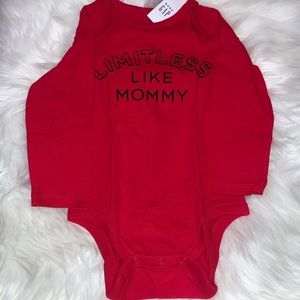 GAP Baby Boy Bodysuit “Limitless Like Mommy”